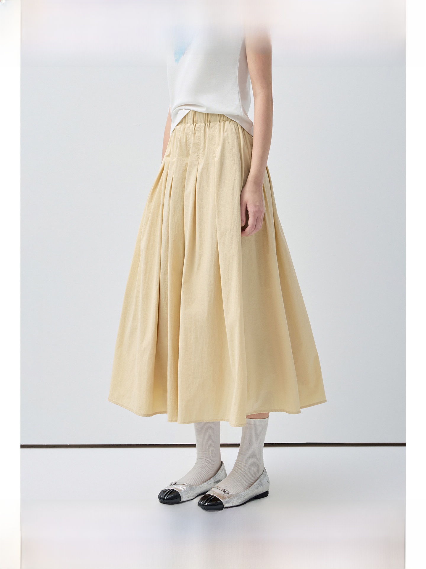 A-Line Skirt Midi - Gonna Midi a Trapezio Taglie Forti
