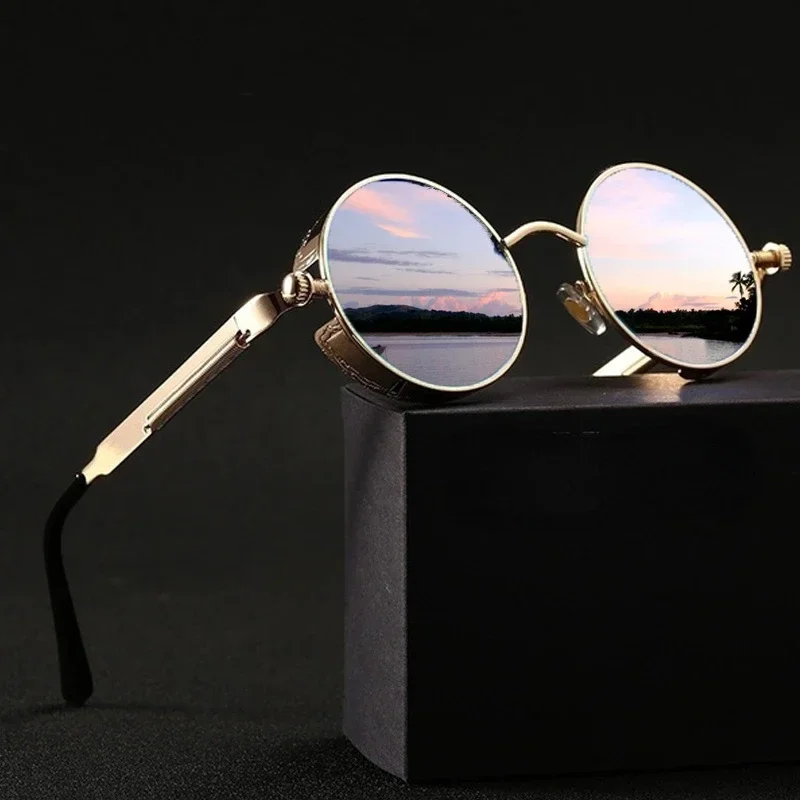 Women'S Fashion Eyeglass Frames - Occhiali da sole classici Steampunk per