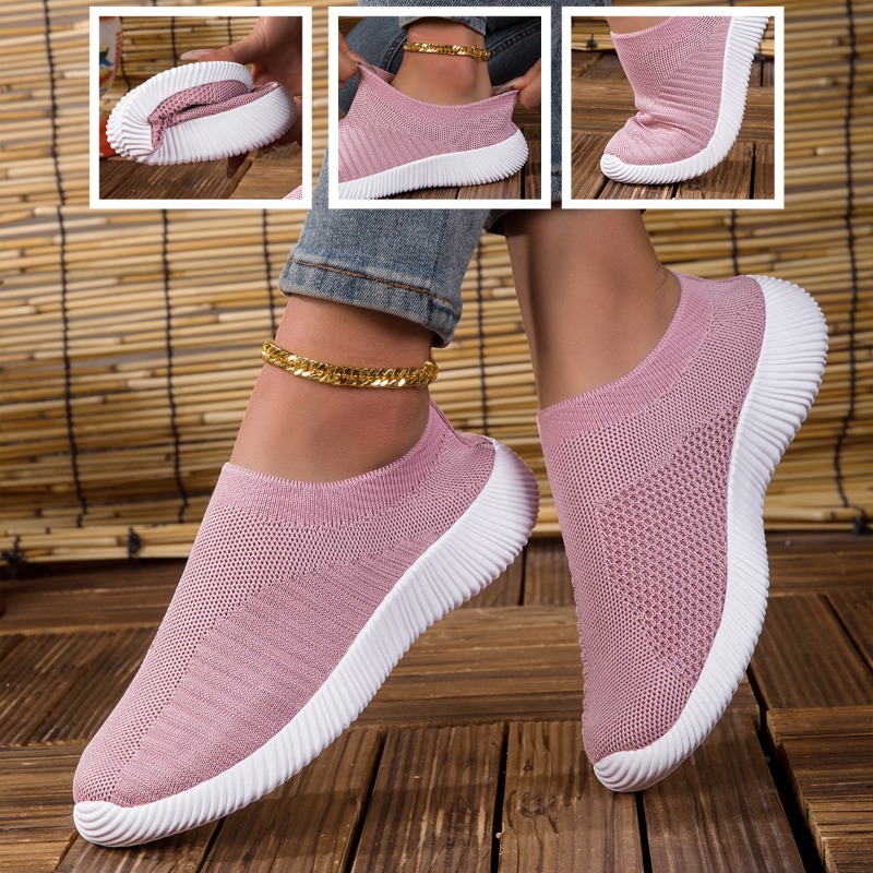 Women'S Fashion Gym Shoes - Sneakers da Donna Traspiranti in Maglia,