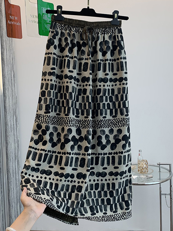 A-Line Skirt Midi - Gonna midi estiva leggera e ampia