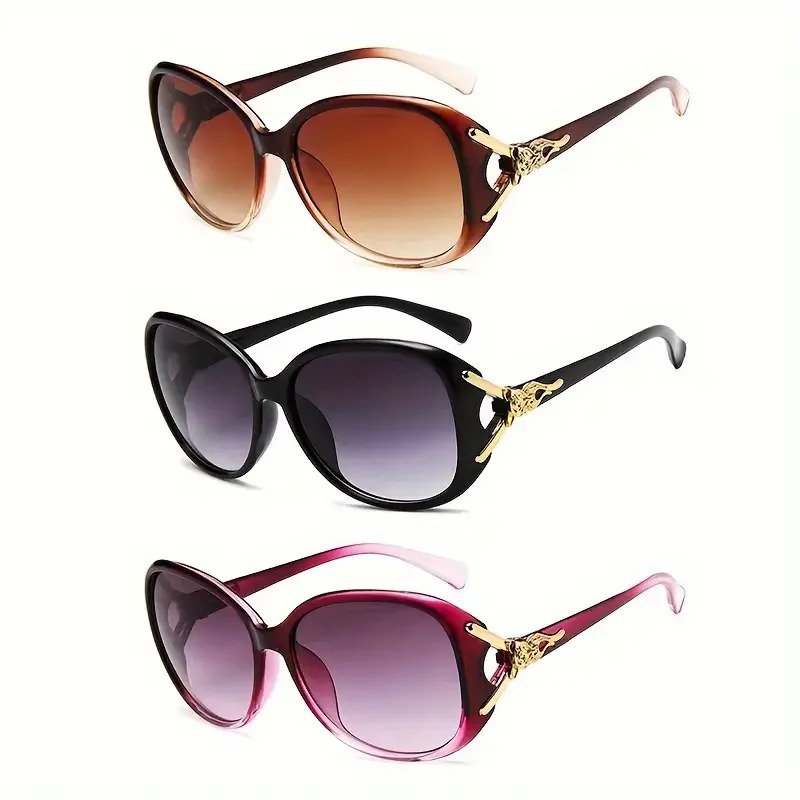 Women'S Fashion Eyeglass Frames - 1/3 Pezzi Occhiali da Sole Oversize