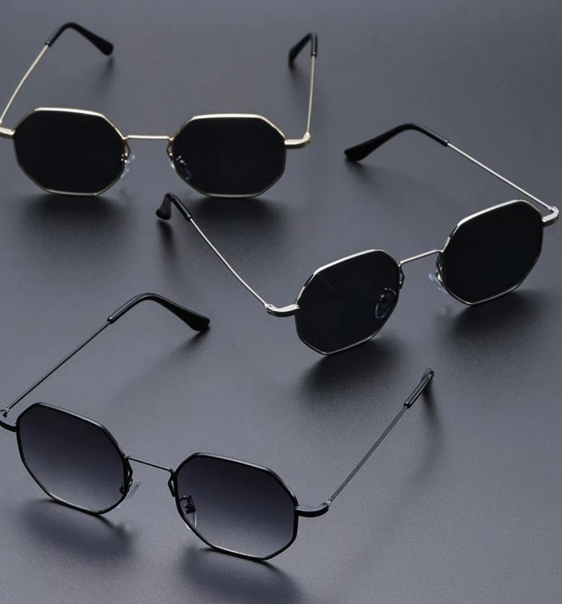Women'S Fashion Eyeglass Frames - Occhiali da sole quadrati piccoli e
