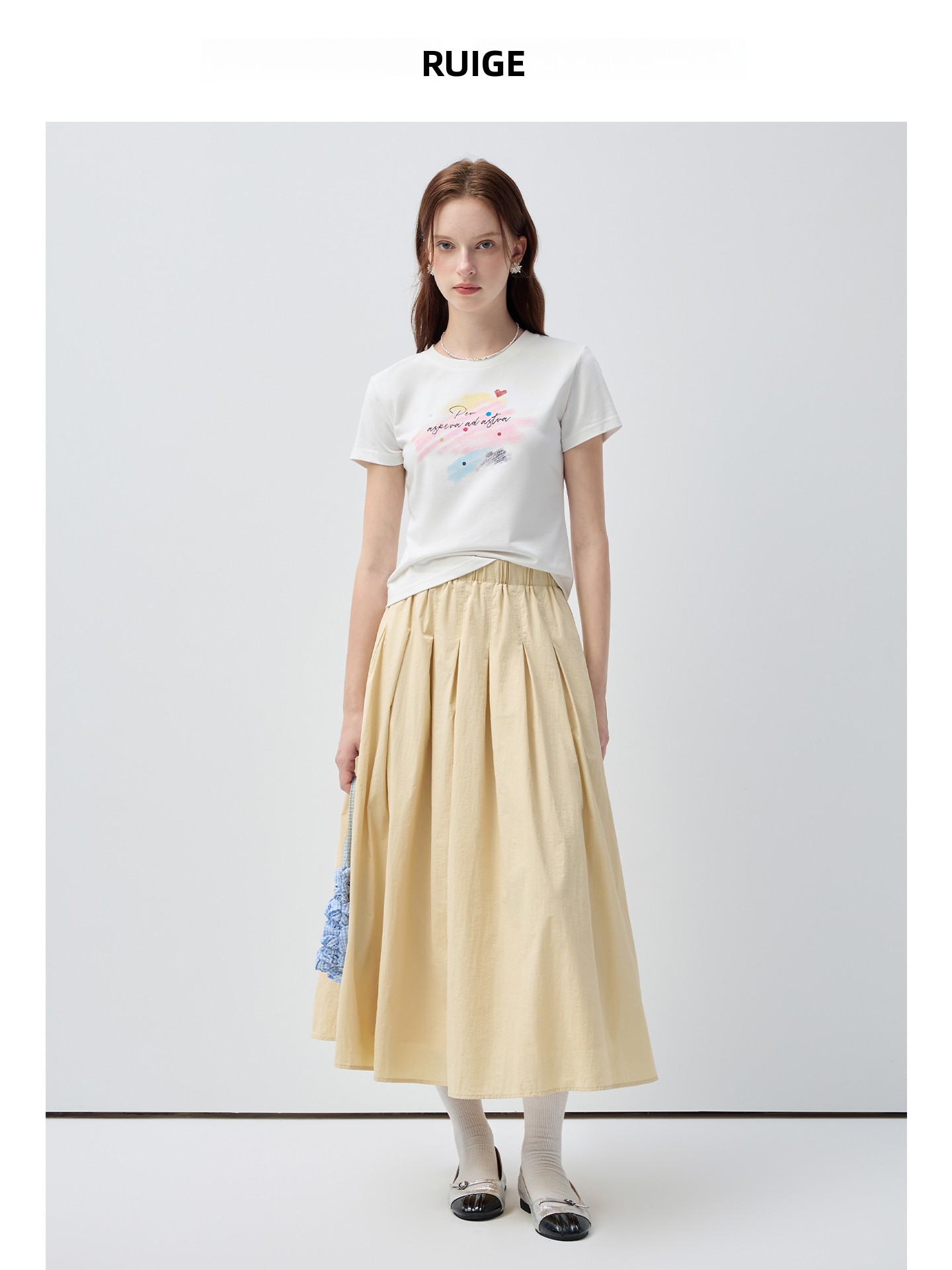 Gonna Midi a Trapezio Taglie F - A-Line Skirt Midi recensione e prezzo