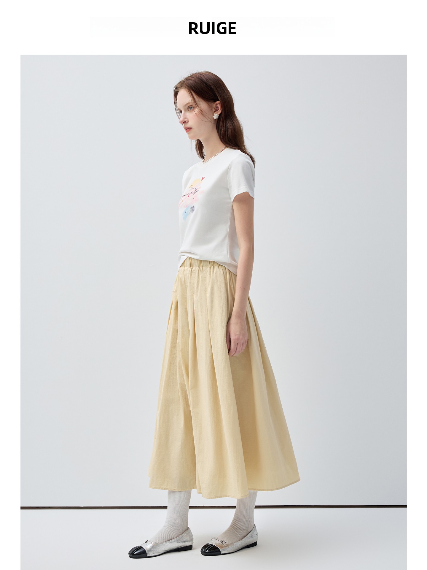 Gonna Midi a Trapezio Taglie F - A-Line Skirt Midi recensione e prezzo