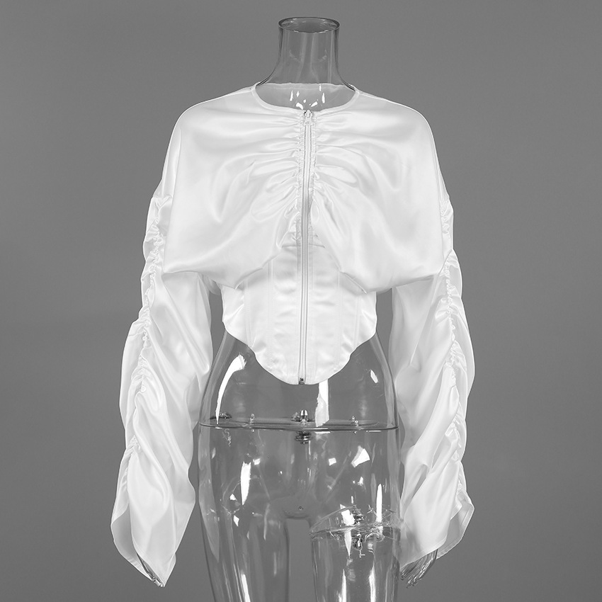 Top Corto Retrò con Maniche a  - Corset Top Boned recensione e prezzo