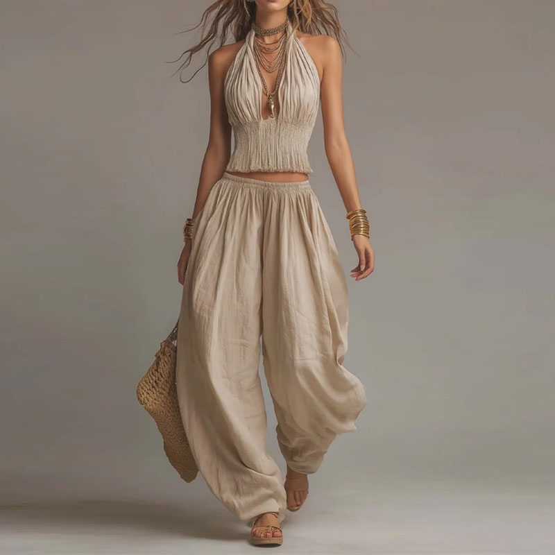 Nuovo Completo Due Pezzi Boho  - Tie Dye Two Piece recensione e prezzo
