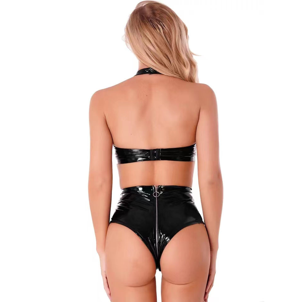 Set di lingerie sexy in pelle  - Corset Top Boned recensione e prezzo