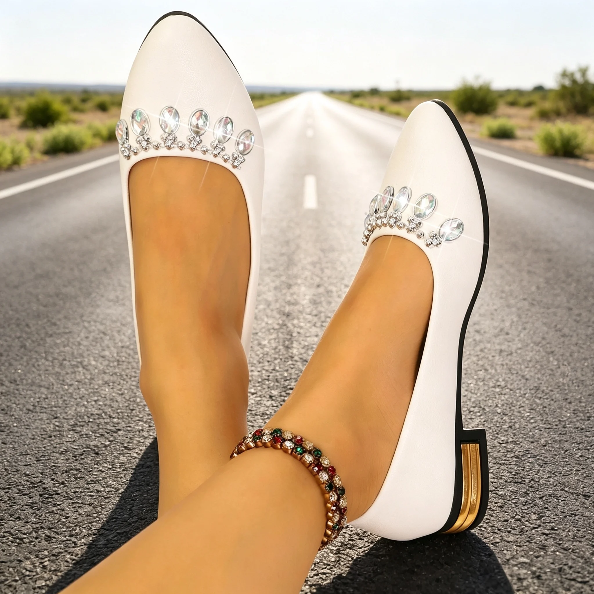 Scarpe Basse da Donna a Punta, - Women'S Fashion Gym Shoes recensione e prezzo