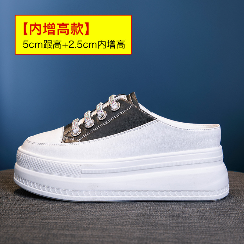 Moda 8,5 cm vera pelle da donn - Women'S Fashion Gym Shoes recensione e prezzo