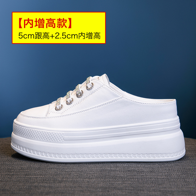 Moda 8,5 cm vera pelle da donn - Women'S Fashion Gym Shoes recensione e prezzo