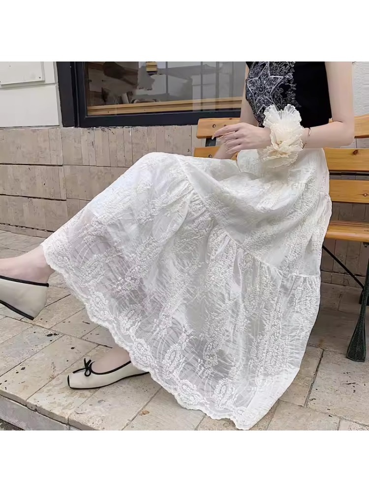 Gonna a vita alta a trapezio d - A-Line Skirt Midi recensione e prezzo