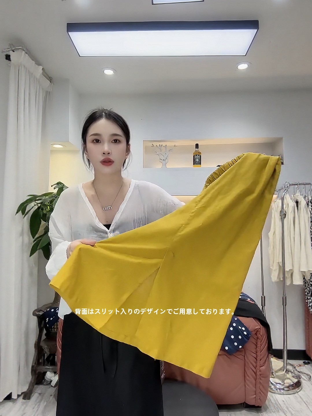 Gonna a Linea A in Lino, Moda  - A-Line Skirt Midi recensione e prezzo