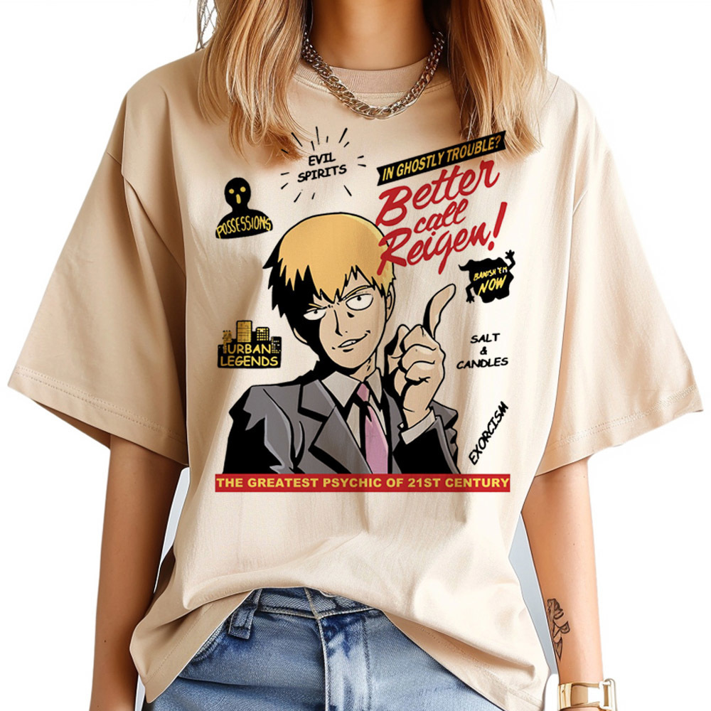 Maglietta Mob Psycho 100 da do - Women Fashion 80S recensione e prezzo