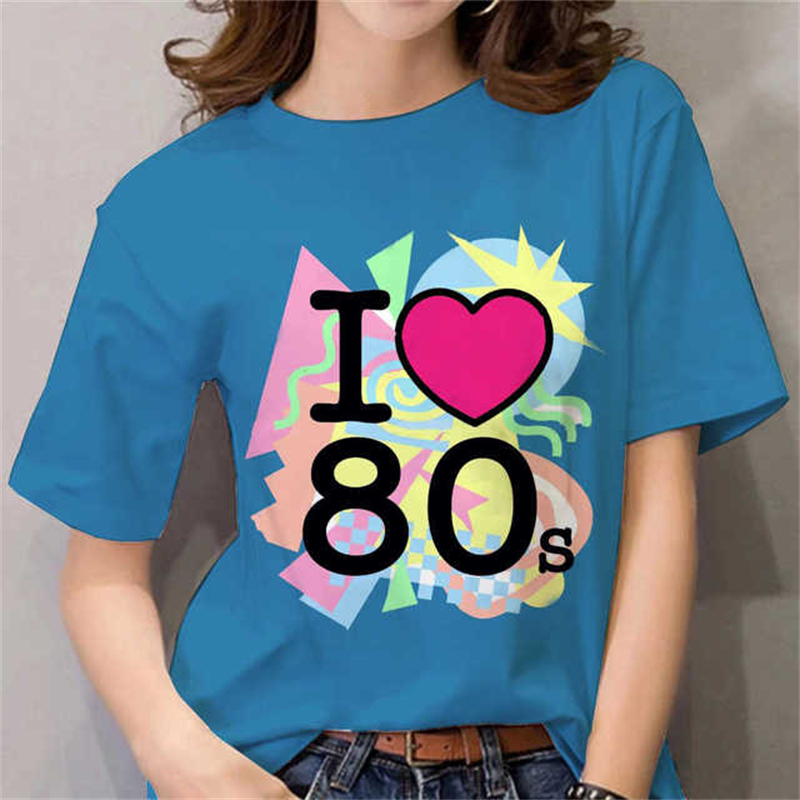 T-shirt da donna anni '80, top - Women Fashion 80S recensione e prezzo