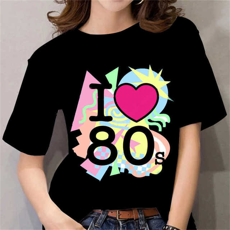T-shirt da donna anni '80, top - Women Fashion 80S recensione e prezzo