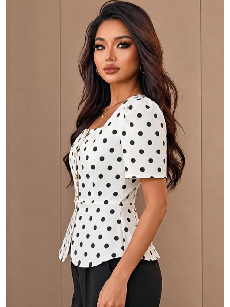 Camicia Blusa Elegante con Sta - Xl Women'S Fashion recensione e prezzo