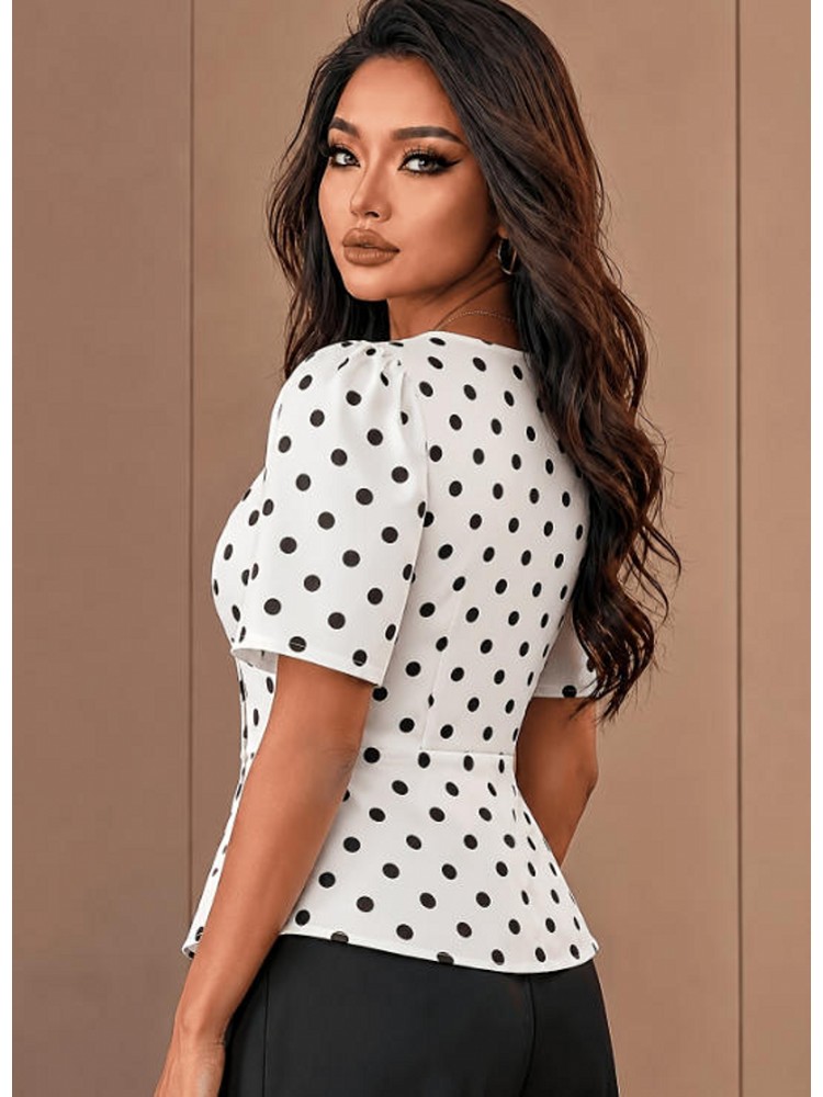 Camicia Blusa Elegante con Sta - Xl Women'S Fashion recensione e prezzo