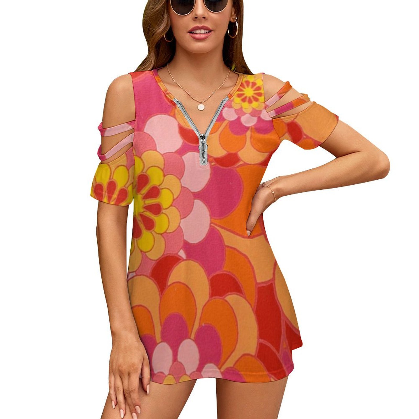 60S Flower Power-Yeah Baby! T- - Women'S Fashion In The 1960S recensione e prezzo