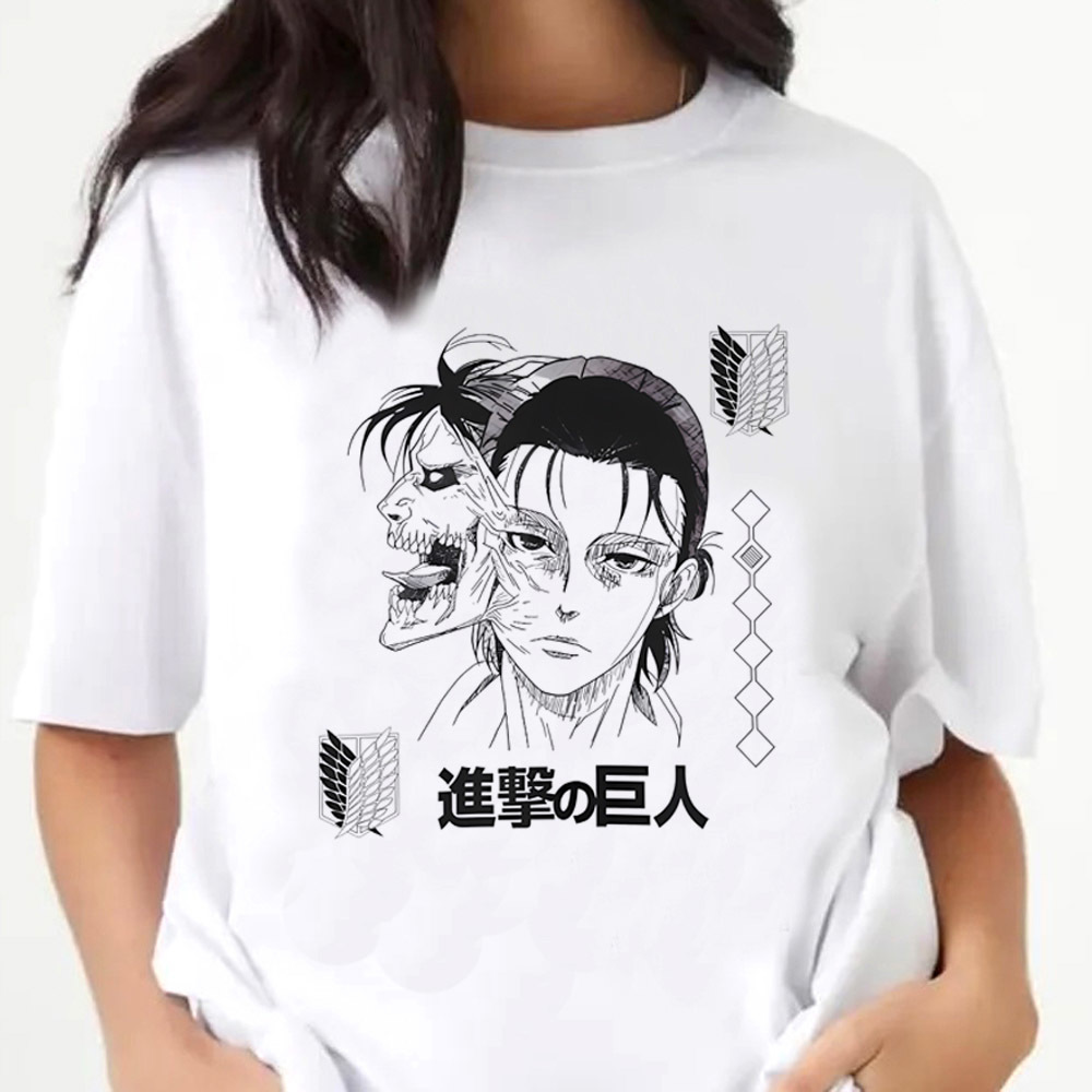 Maglietta Attack on Titan da d - Women Fashion 80S recensione e prezzo