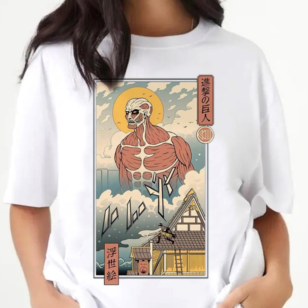 Maglietta Attack on Titan da d - Women Fashion 80S recensione e prezzo