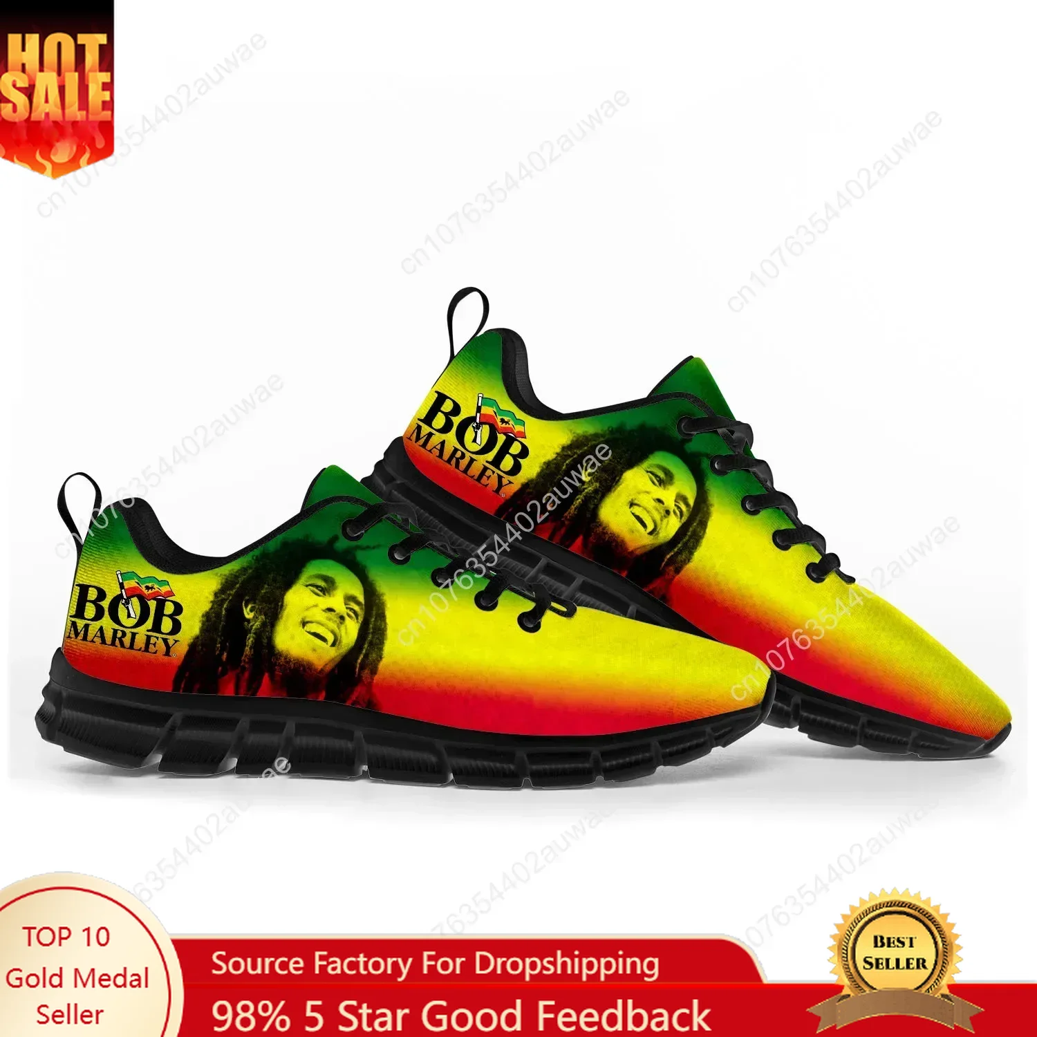 Bob Marley Reggae Rasta Cantan - Women'S Fashion Gym Shoes recensione e prezzo