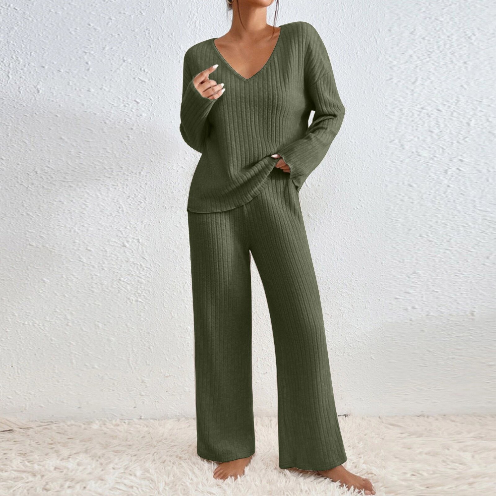 Maglione da donna autunnale in - Ribbed Knit Sweater recensione e prezzo